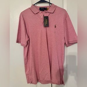 Brand new with tags, Pink Polo Shirt, size medium, $29